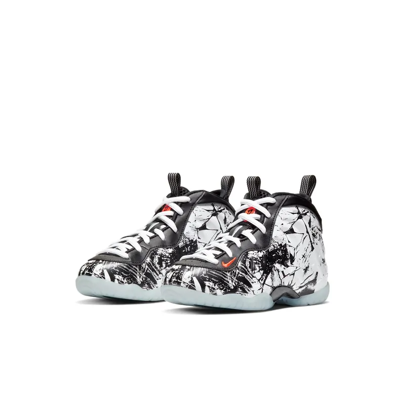 Nike Air Foamposite One Shattered Backboard (PS) Black/White-Total Orange (723946-011)