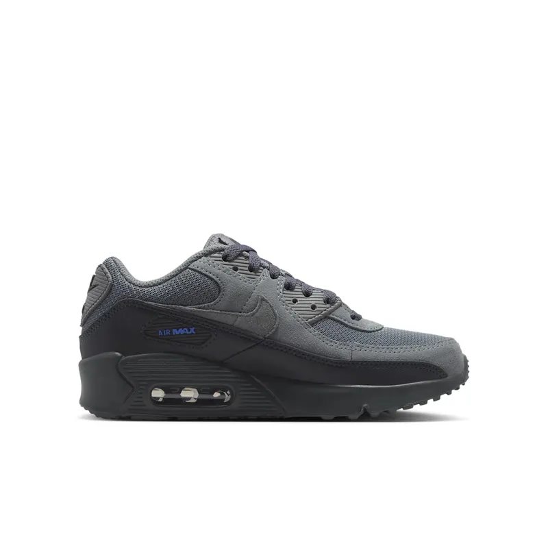 Nike Air Max 90 Smoke Grey/Dark Smoke Grey/Blue Crystal/Iron Grey (IR5583-001)