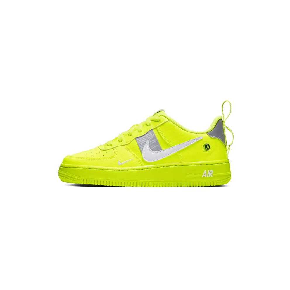 Nike Air Force 1 LV8 Utility Volt (GS) Volt/White-Black-Wolf Grey (AR1708-700)