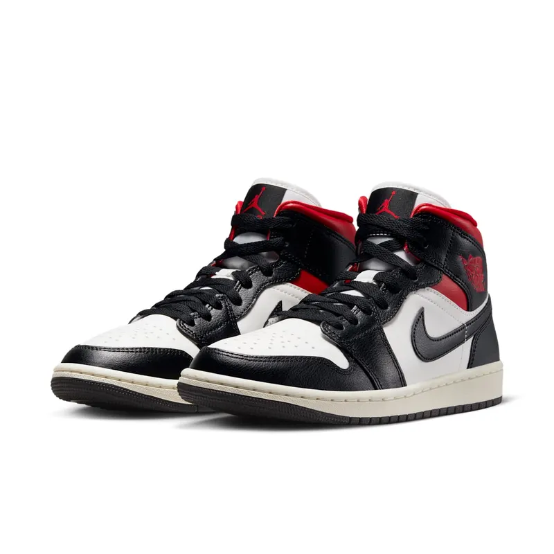Nike Air Jordan 1 Mid Chicago Gym Red (W) (BQ6472-061)