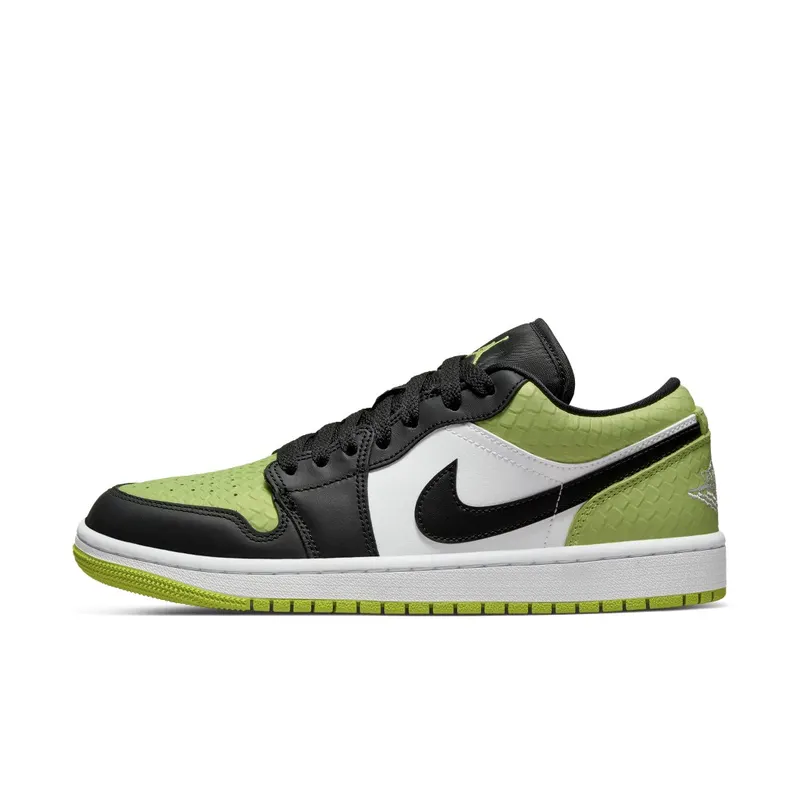 Air Jordan 1 Low Vivid Green Black (DX4446-301)