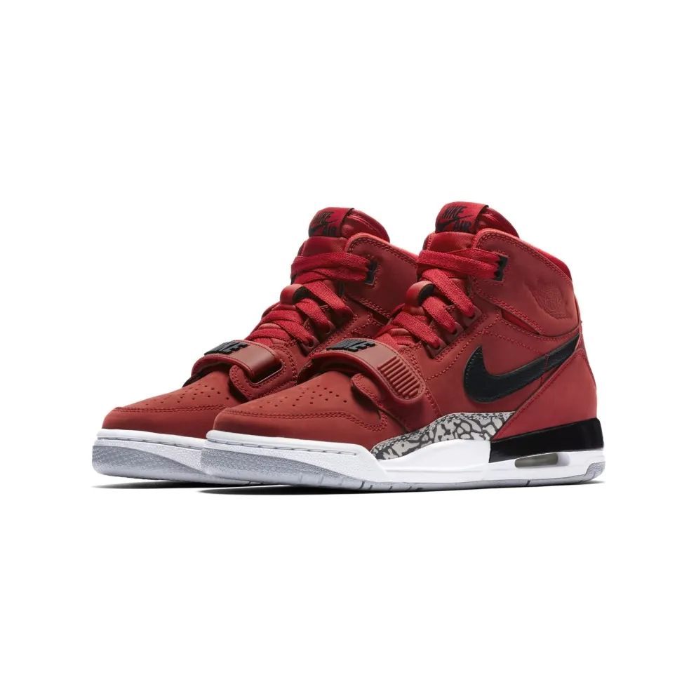 Jordan Legacy 312 Toro (GS) Varsity Red/Black-White (AT4040-601)