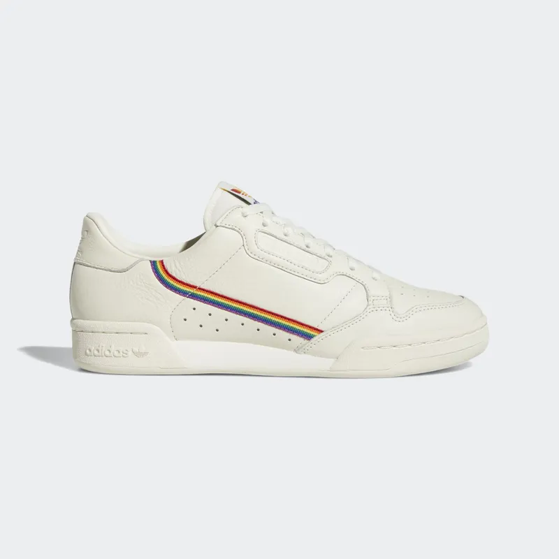 adidas Continental 80 Pride (2019) Chalk White/Multi-Color/Chalk White (EF2318)