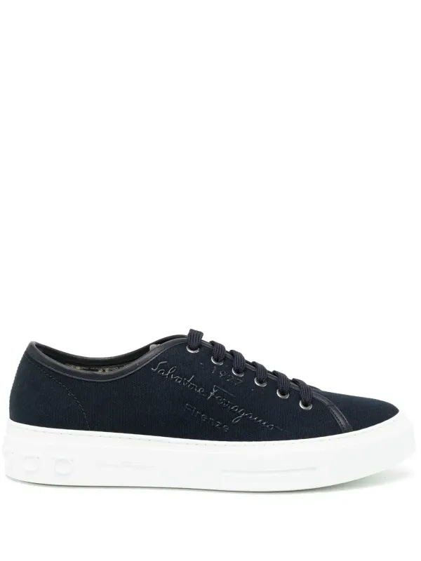 Ferragamo Borg with logoprint – Blue (751461)