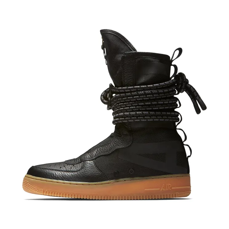 Nike SF Air Force 1 High “Black / Gum Medium Brown” (AA1128-001)