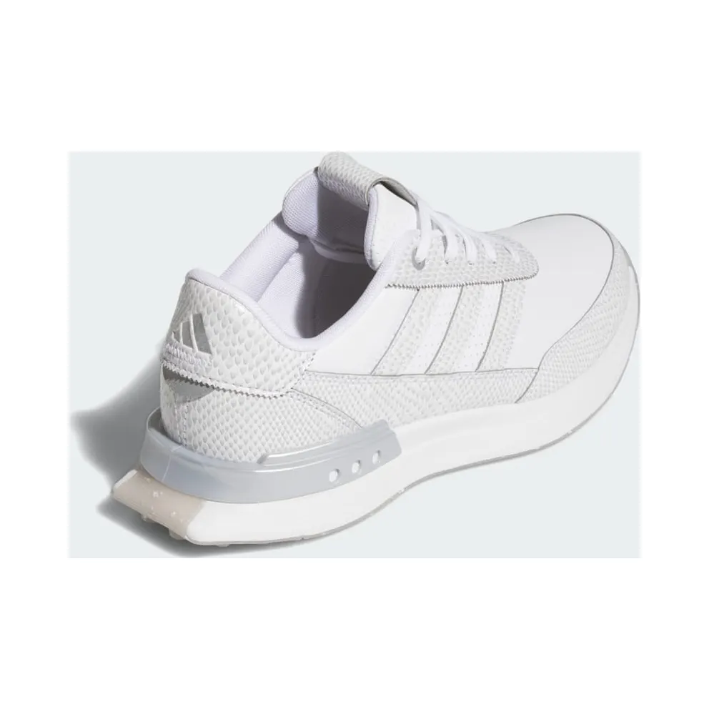adidas S2G 24 Leather Spikeless Golf Cloud White Silver Metallic (JI4037)