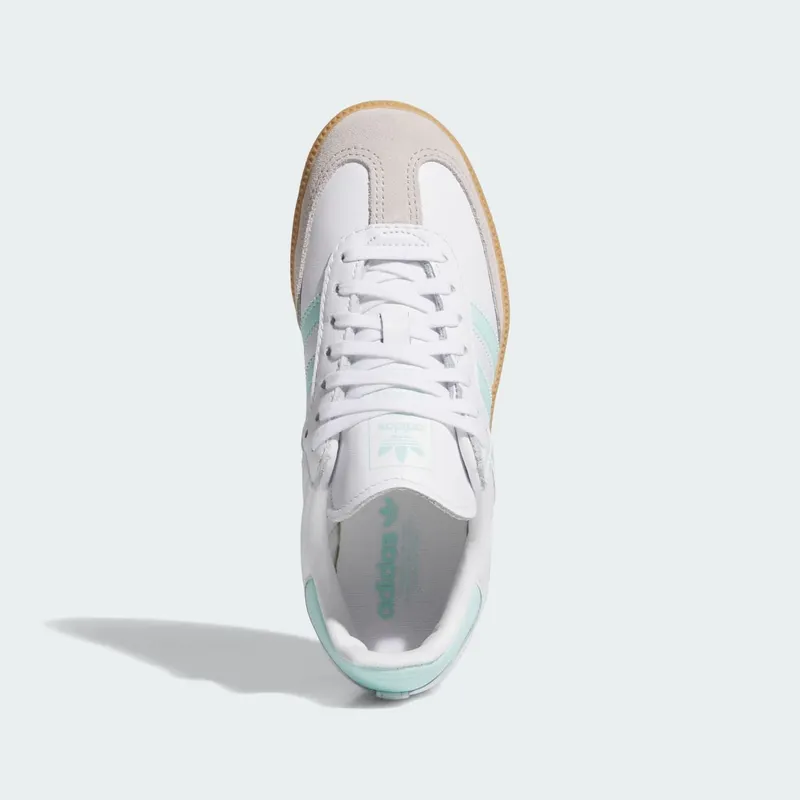 Adidas Samba OG GS “White Semi Flash Aqua” (JP5481)