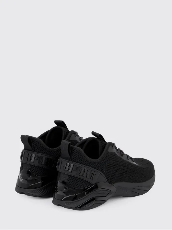 Plein Sport Crochet Knit Sneakers Black (SAESUSC0747STE003N0202) (2)