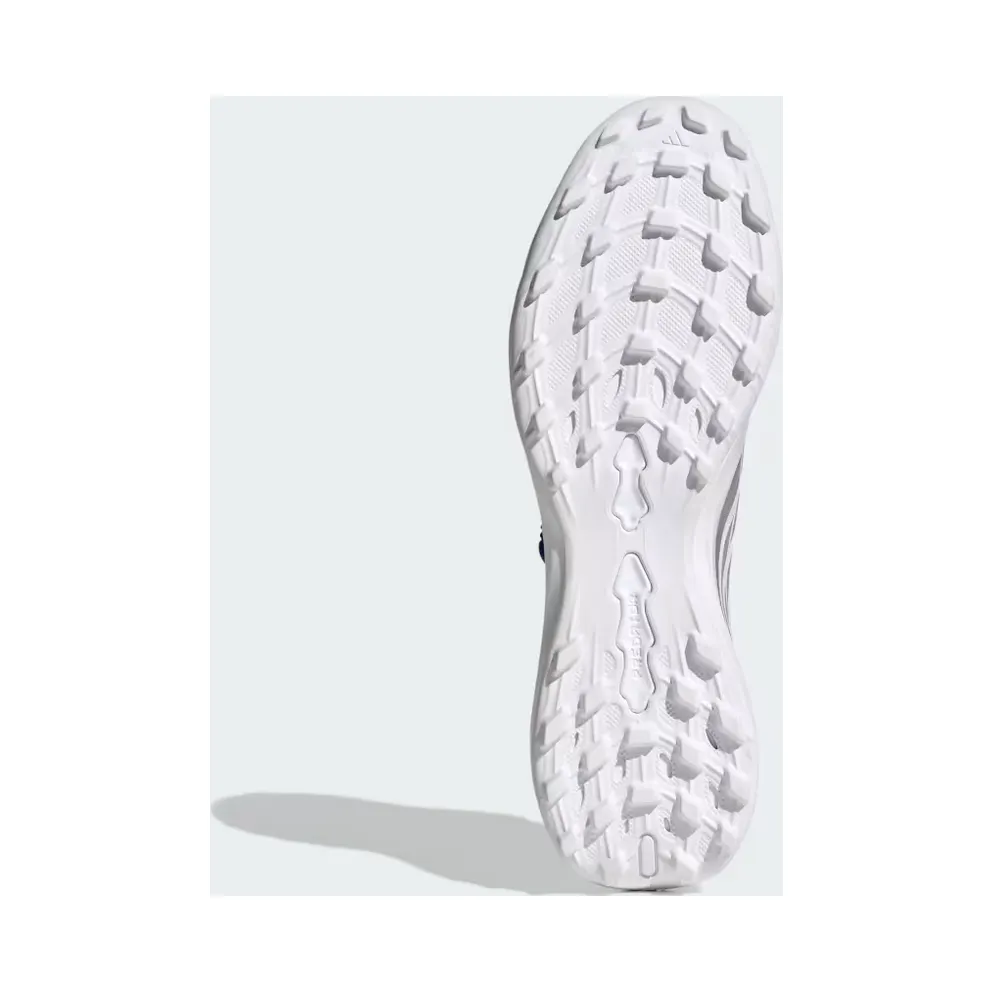 adidas Predator League Fold-over Tongue Turf Football “Cloud White / Zero Metalic / Royal Blue” (JS4853)