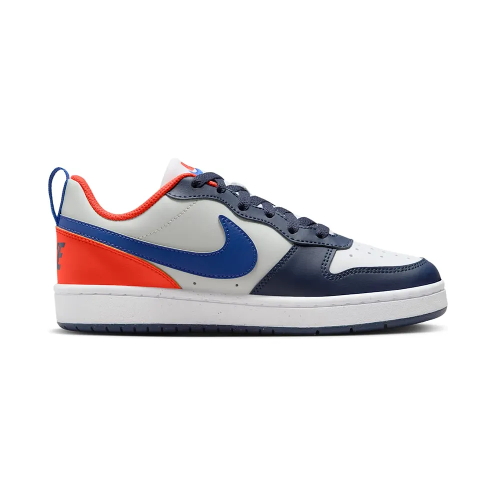 Nike Court Borough Low Recraft Midnight Navy Team Orange Light Silver Hyper Royal (DV5456-401)