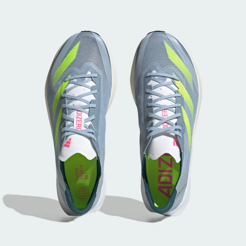 adidas Adizero Adios 8 Wonder Blue Lucid Lemon (H03615)