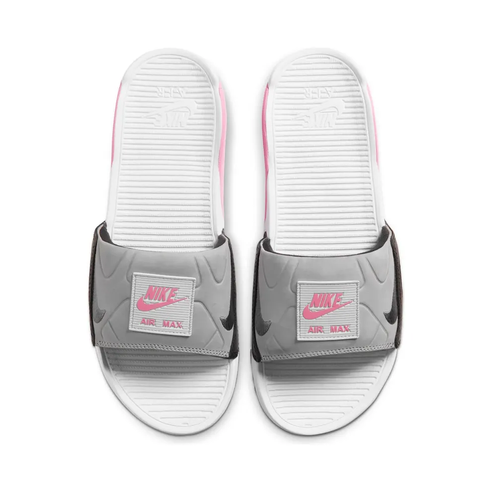 Nike Air Max 90 Slide White Rose Cool Grey (W) White/Rose-Pure Platinum-Cool Grey (CT5241-100)