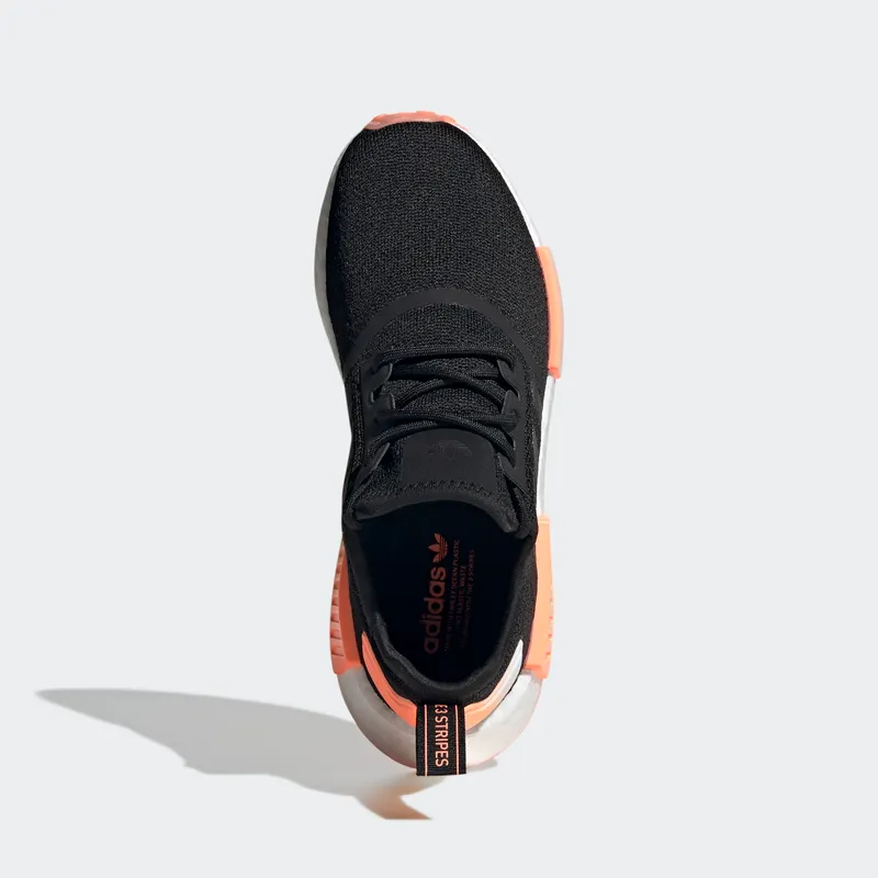 Adidas NMD_R1 Core Black / Beam Orange / Cloud White (GW9463)