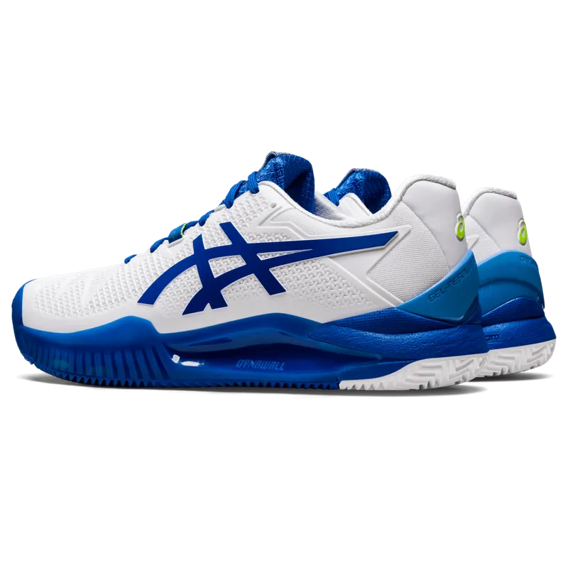 Asics GEL-RESOLUTION 8 CLAY White/Tuna Blue (1041A346.960)