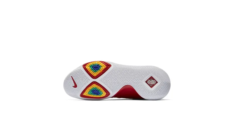 Nike Kyrie 3 Red Suede University Red/University Red-Wolf Grey (852395-601)
