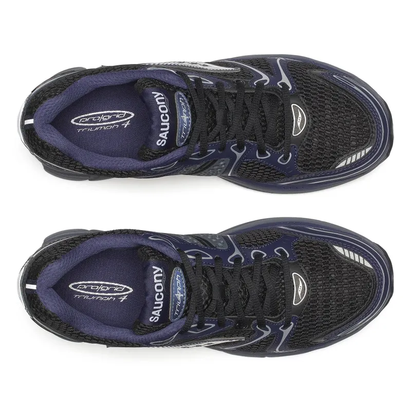 SAUCONY ProGrid Triumph 4 “Black / Naval” (S101231-1005)