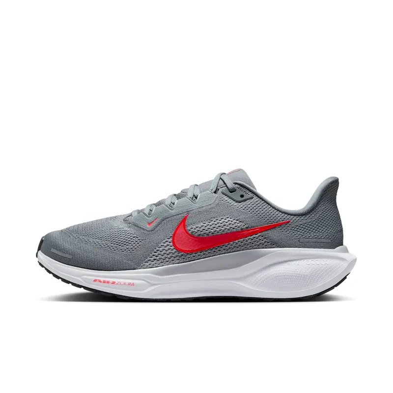 Nike Air Zoom Pegasus 41 Cool Grey Wolf Grey Pure Platinum Bright Crimson (FD2722-013)