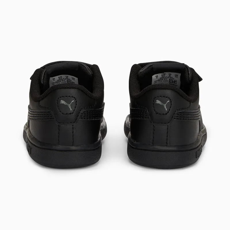 Puma Smash 3.0 Leather V Baby Grey/Black (392034-01)