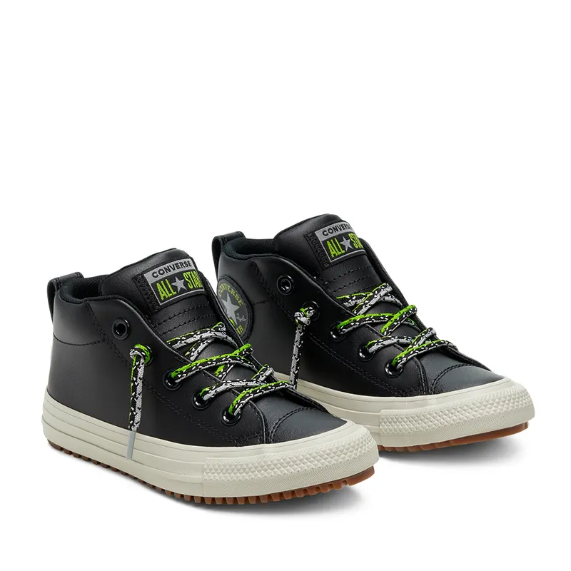 Converse Big Double Lace Suede Chuck Taylor All Star Street Boot Mid (668489C)