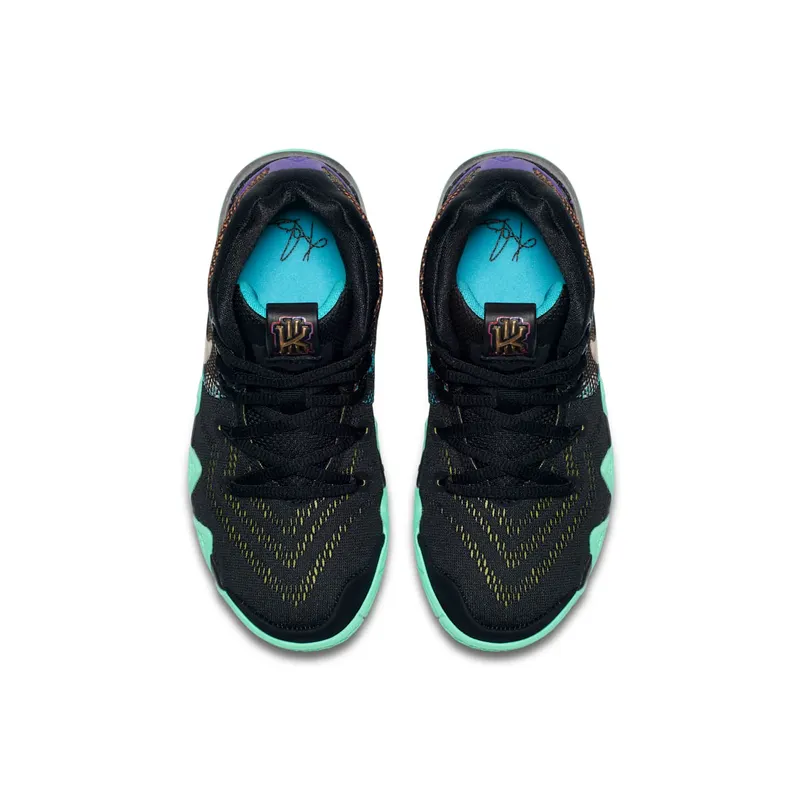 Nike Kyrie 4 Mamba Mentality (PS) Black/Sonic Yellow-Purple Venom (AV3596-001)