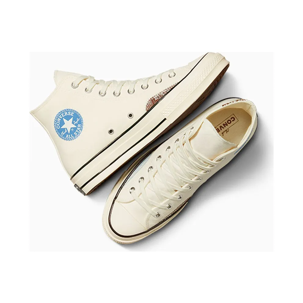 Converse Chuck 70 Crafted Ollie Patch Egret/lt. Blue/tawny Owl