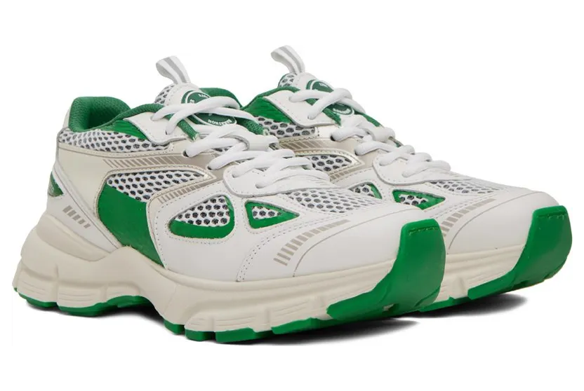 Axel Arigato White & Green Marathon White/Kale Green (F0158046) (4)