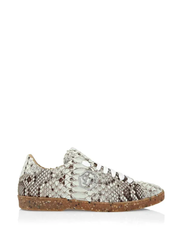 Philipp Plein Pythonleder- – White (SAESMSC3999PLE029P)