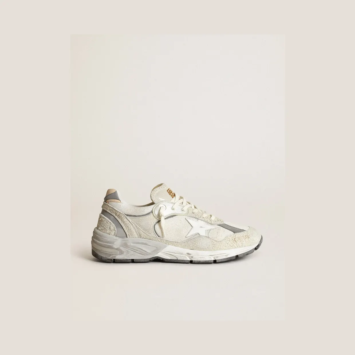 Golden Goose Dad-Star Off White Light Grey (GMF00199F00215680185)