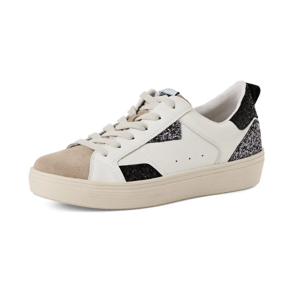 Tamaris sneaker Beige / Black / Silver / White (1-23706-46-936)