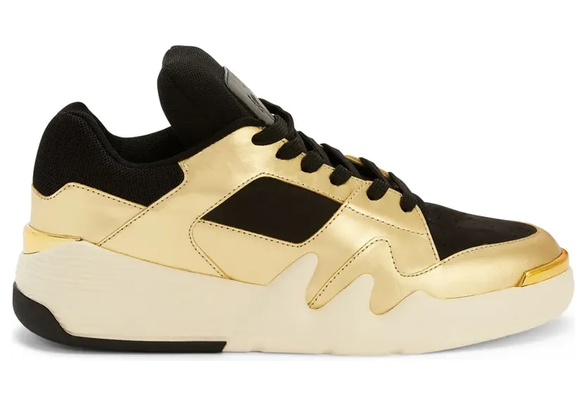 Giuseppe Zanotti Talon leren sneakers – Zwart (RM40038002)