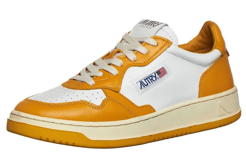 Autry Medalist Low Leather / Leather Mustard (AULMWB12) (2)