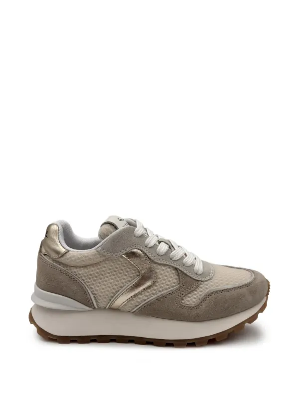 Voile Blanche Paris Sneakers aus Wildleder – Nude (PARISSUEDE)