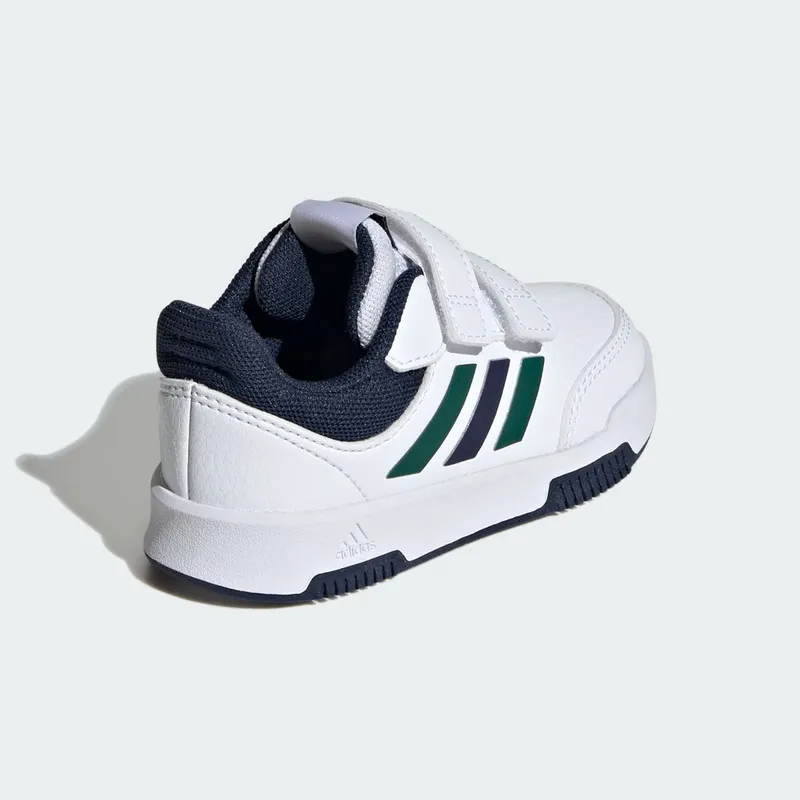 Adidas Tensaur with Velcro Cloud White / Collegiate Green / Collegiate Navy (IF1735)
