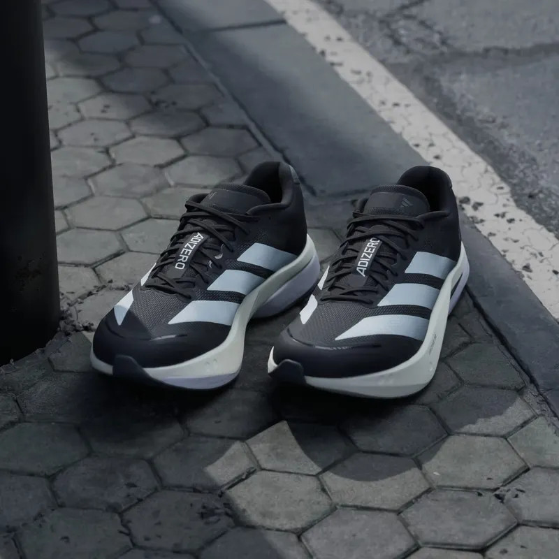 Adidas Adizero Boston 13 Core Black / Cloud White / Grey Five (JS4938)