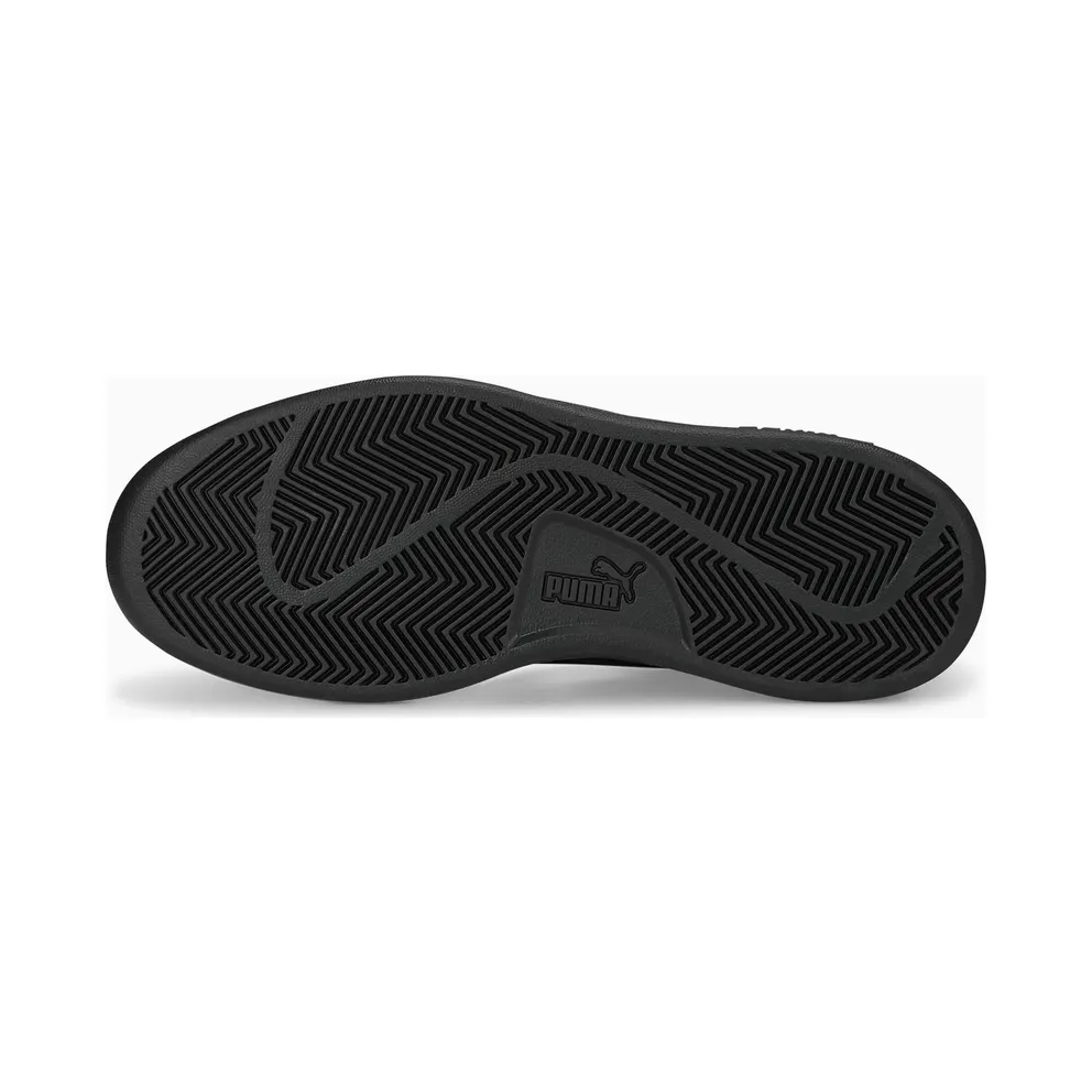 Puma Smash 3.0 Leather Youth Grey/Black (392031-01)