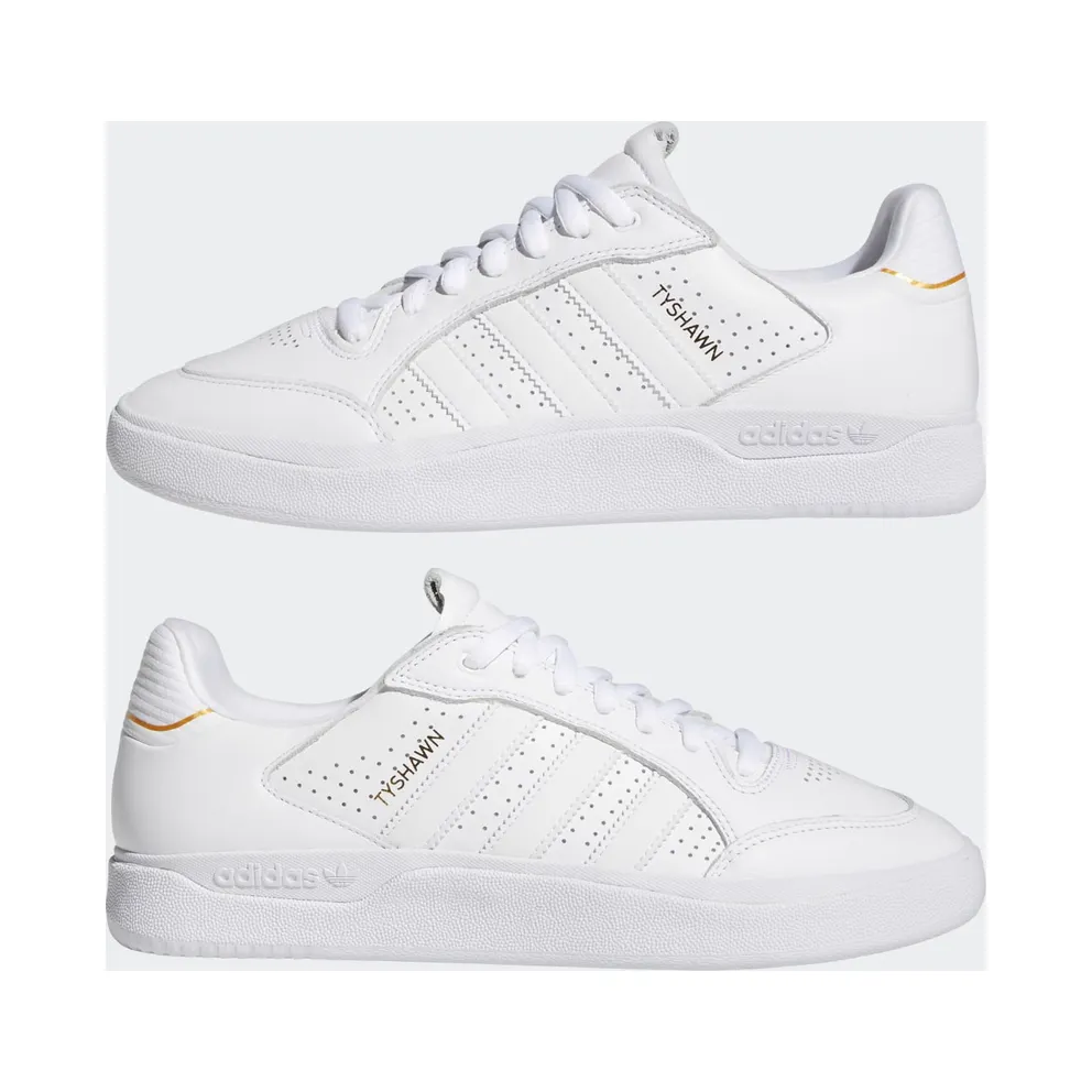 adidas Tyshawn Low Cloud White / Cloud White / Gold Metallic (GW3182)