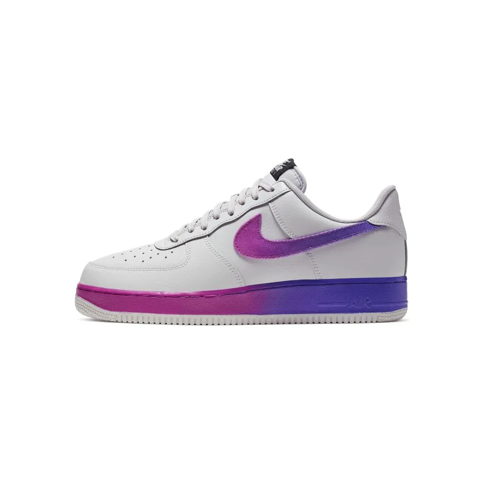 Nike Air Force 1 Low Gradient Vast Grey Hyper Grape Vast Grey/Hyper Grape-Active Fuchsia-Black (CJ0524-002)