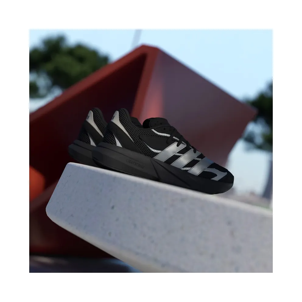 Adidas Lightblaze Core Black / Matte Silver / Off White (JR2401)