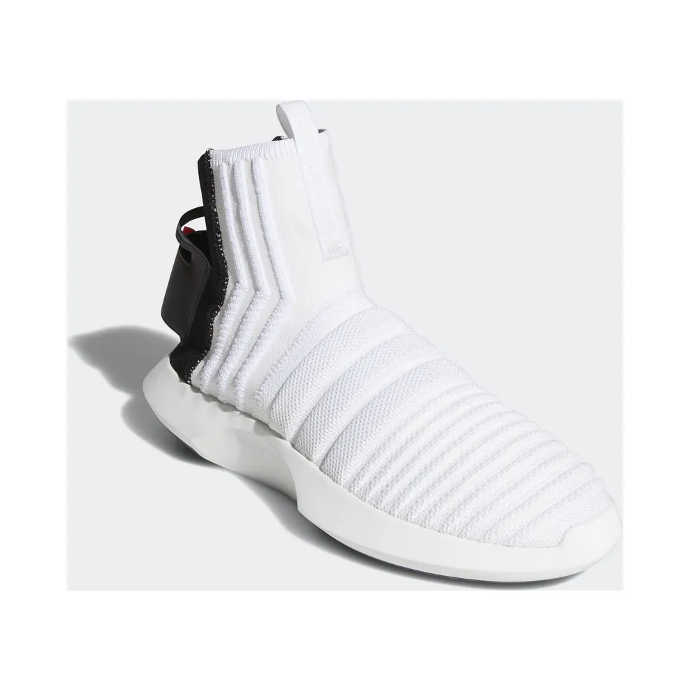 adidas Crazy 1 Adv Sock White Black Red Running White/Core Black/High Res Red (CQ0985)