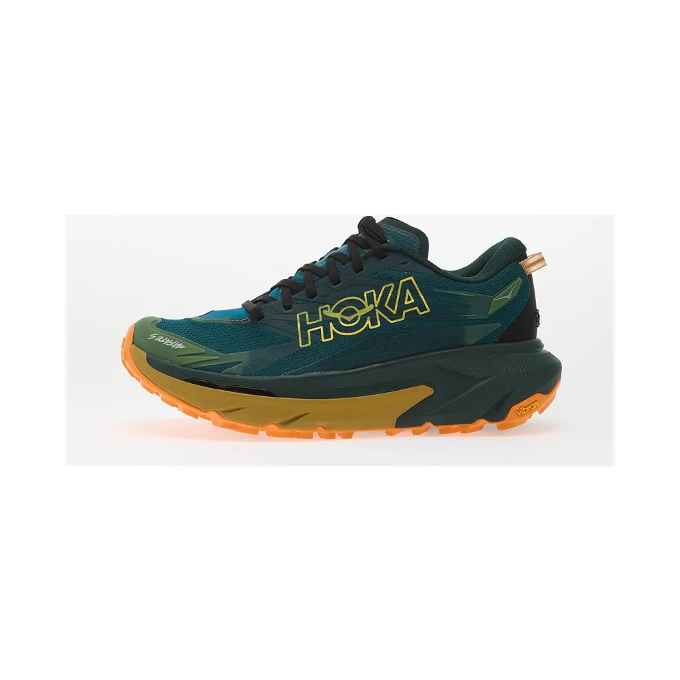 Hoka One Mafate 5 Tidal Wave Mustard Seed