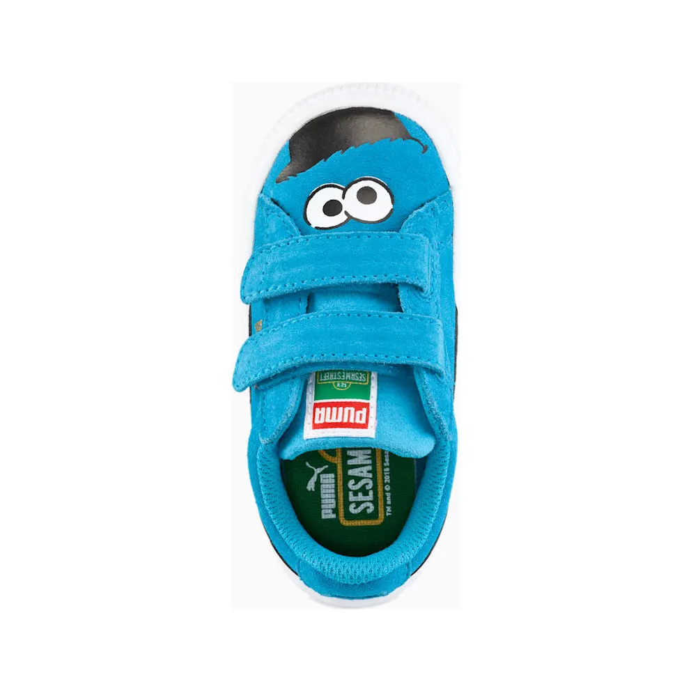 Puma Suede Sesame Street PS “Atomic Blue / Black” (360828-01)