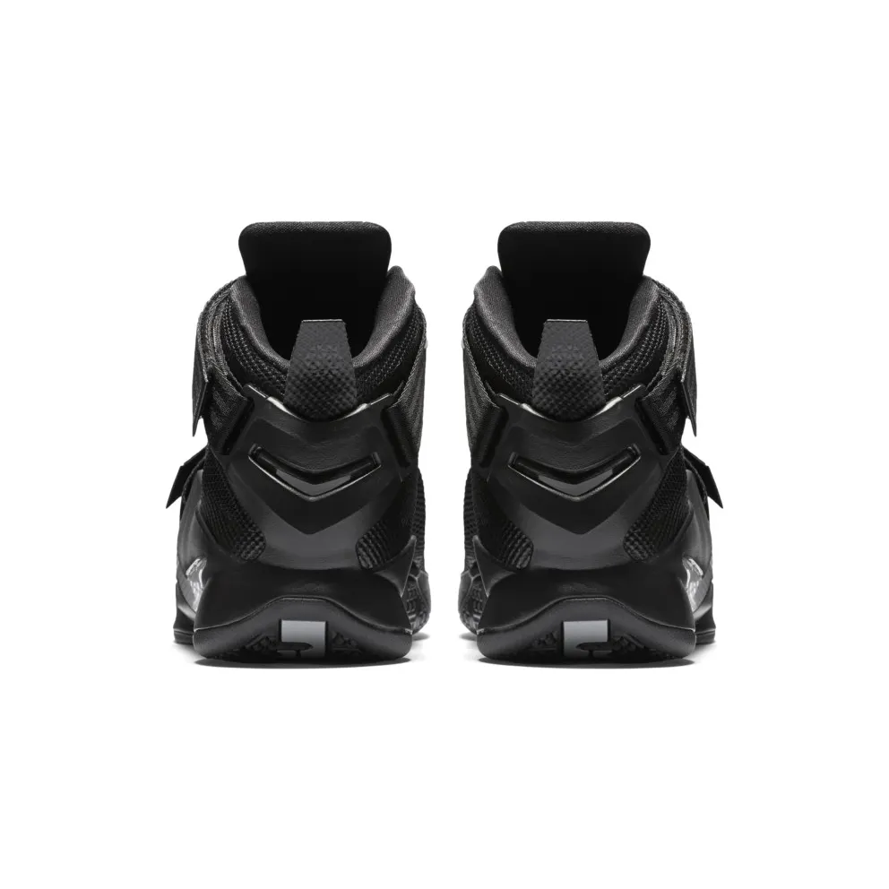 LeBron Soldier 9 Black/Metallic Silver (749417-001)