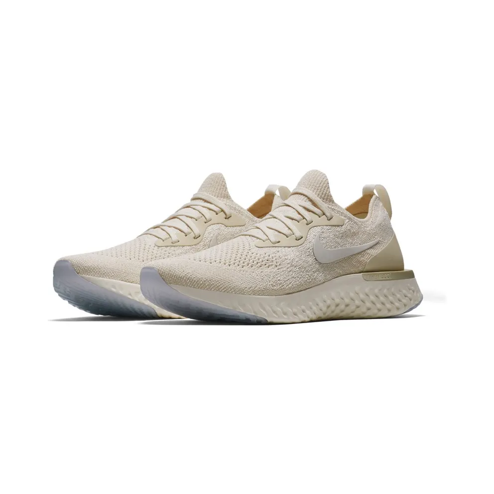 Nike Epic React Flyknit Light Cream (W) Light Cream/Sail-Lemon Wash (AQ0070-201)