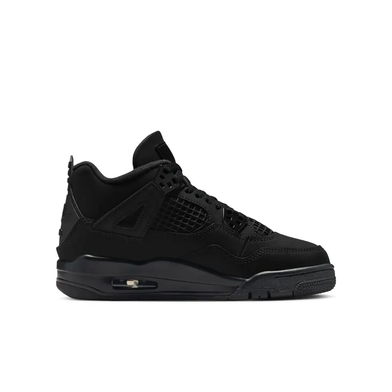 Air Jordan 4 Retro GS “Black Cat (2025)” (IB4171-010)