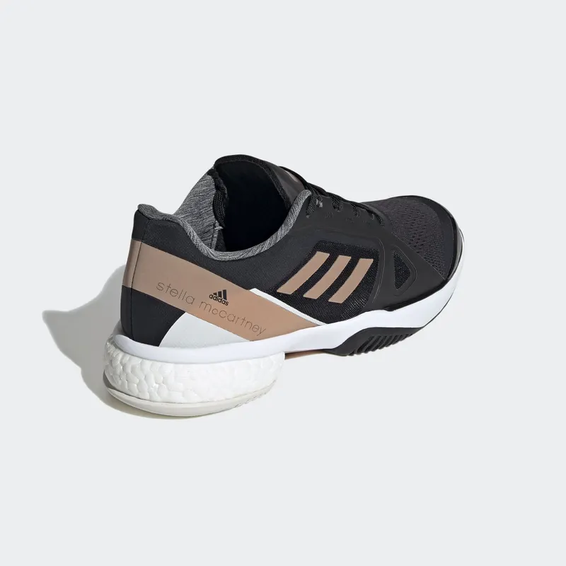 adidas Barricade Boost Stella McCartney Black Copper Metallic (W) (FW9883)