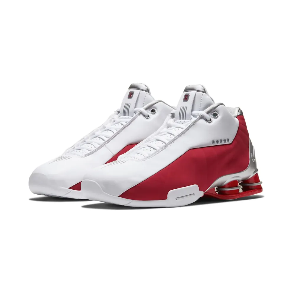 Nike Shox BB4 Varsity Red (2019) White/Metallic Silver-Varsity Red (AT7843-101)