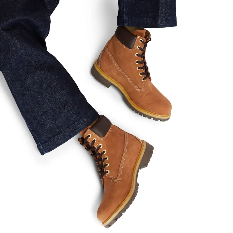 Timberland 6″ Premium Waterproof Boot Rust Nubuck (TB0A2JC7F13)
