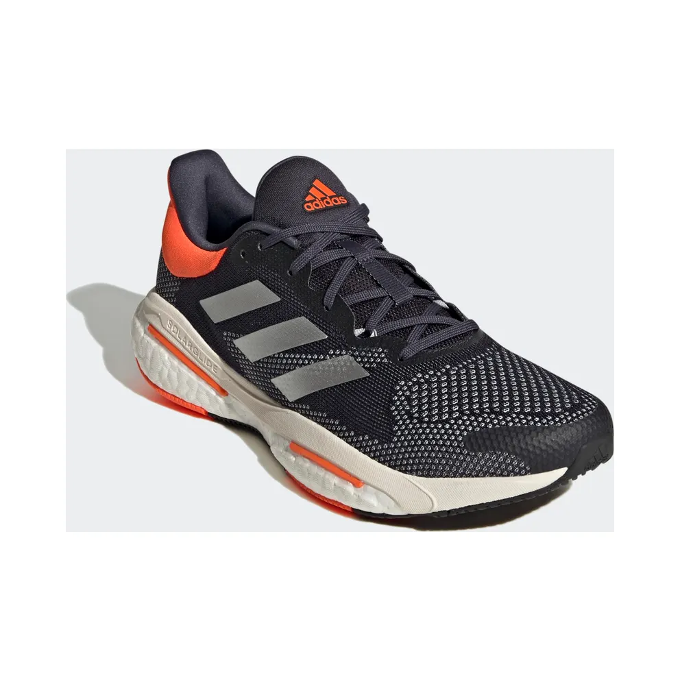 adidas Solarglide 5 Shadow Navy / Silver Metallic / Impact Orange (GX6706)