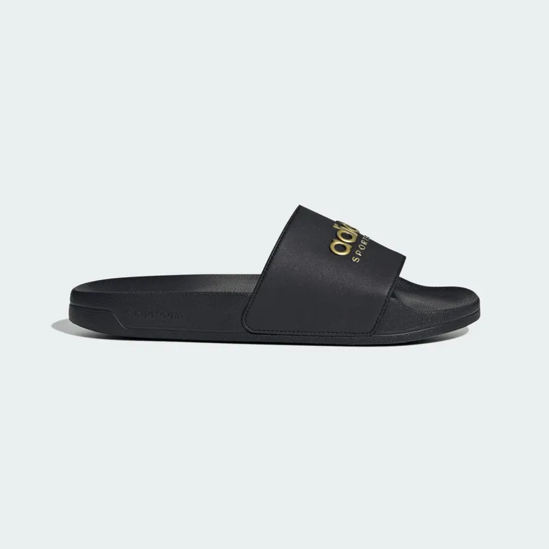Adidas adilette Shower Slides Core Black / Core Black / Matte Gold (II0018)