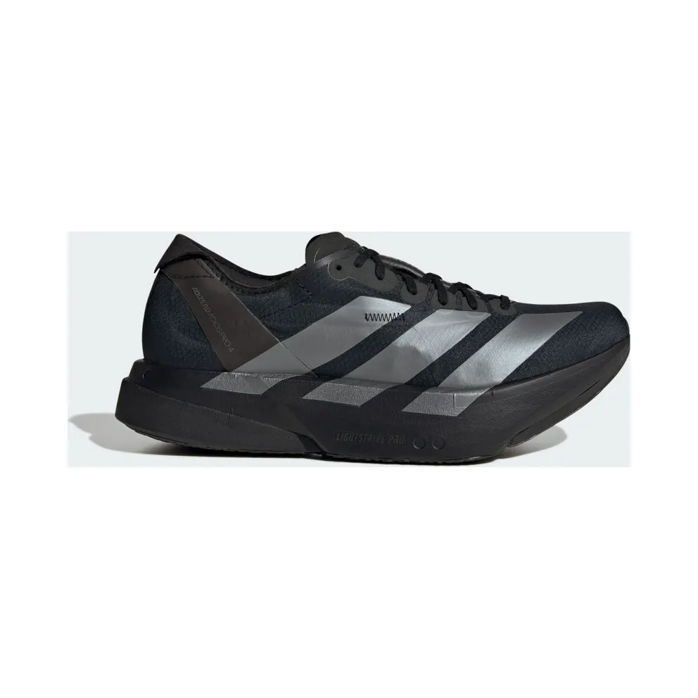 Adidas Adizero Adios Pro 4 Core Black / Iron Metallic / Carbon (JR4887)